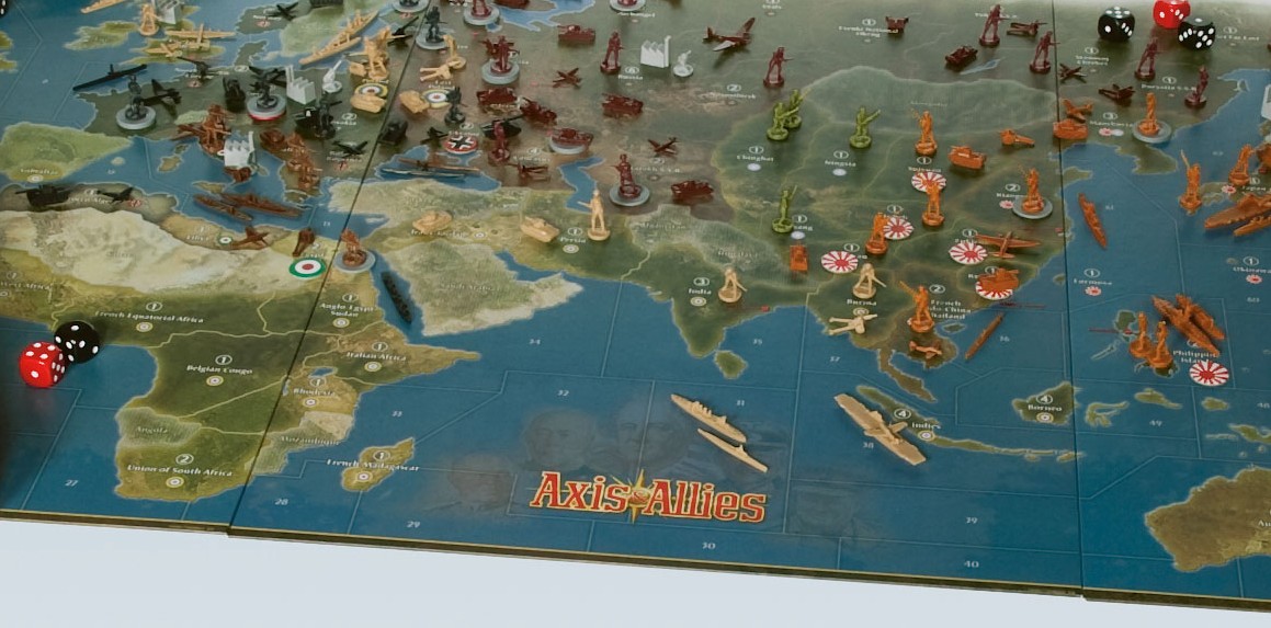 Tappetino In Vinile Deluxe 28x46 Per Axis & Allies 1942 Seconda Edizione – Impermeabile